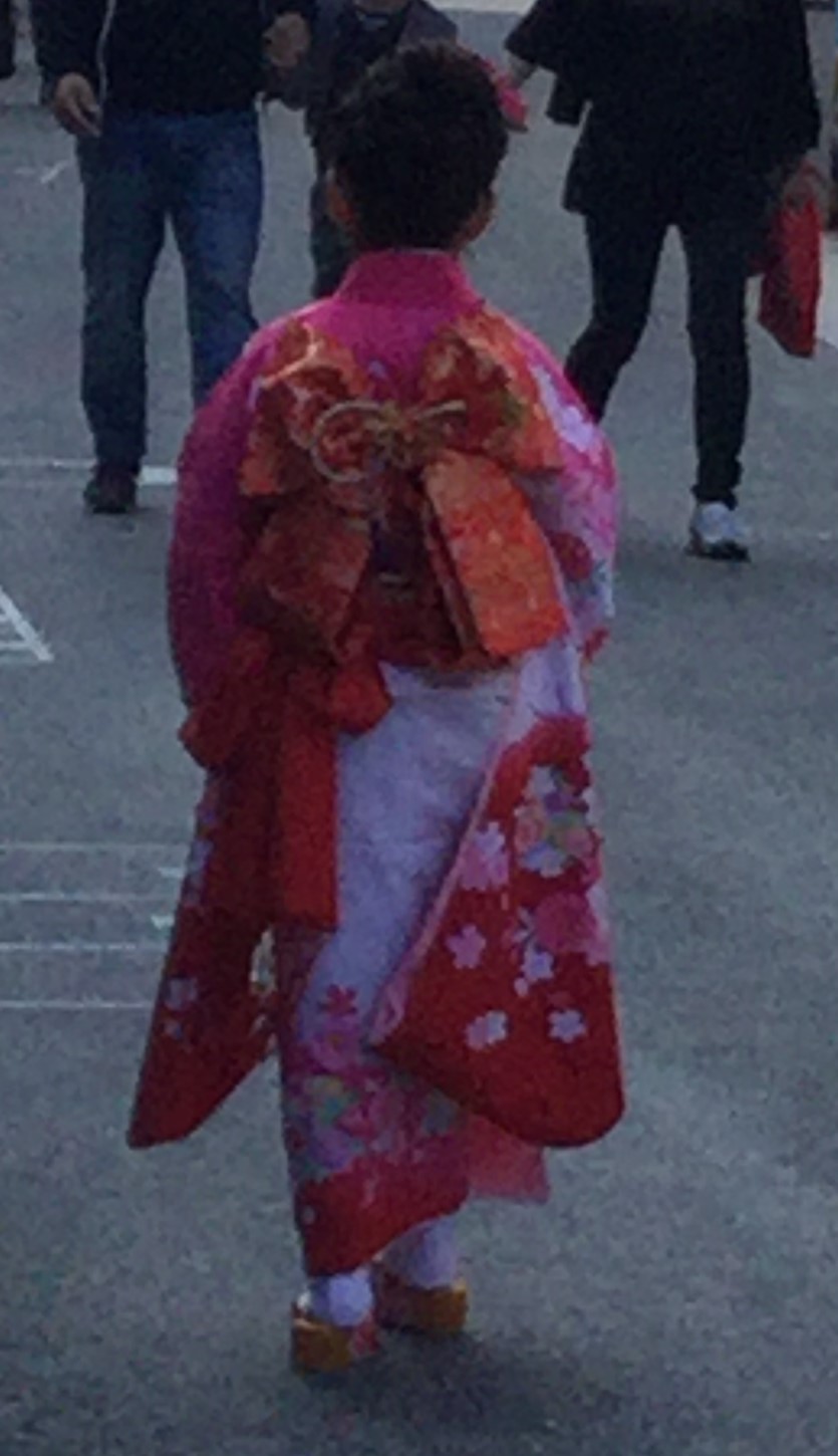 七五三のお参り