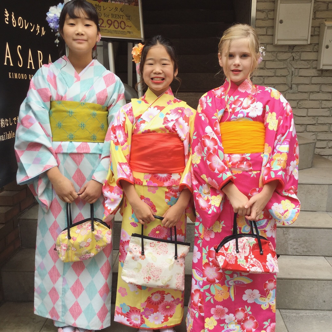 小さなお客様3人組( ˶˙ᵕ˙˶ )