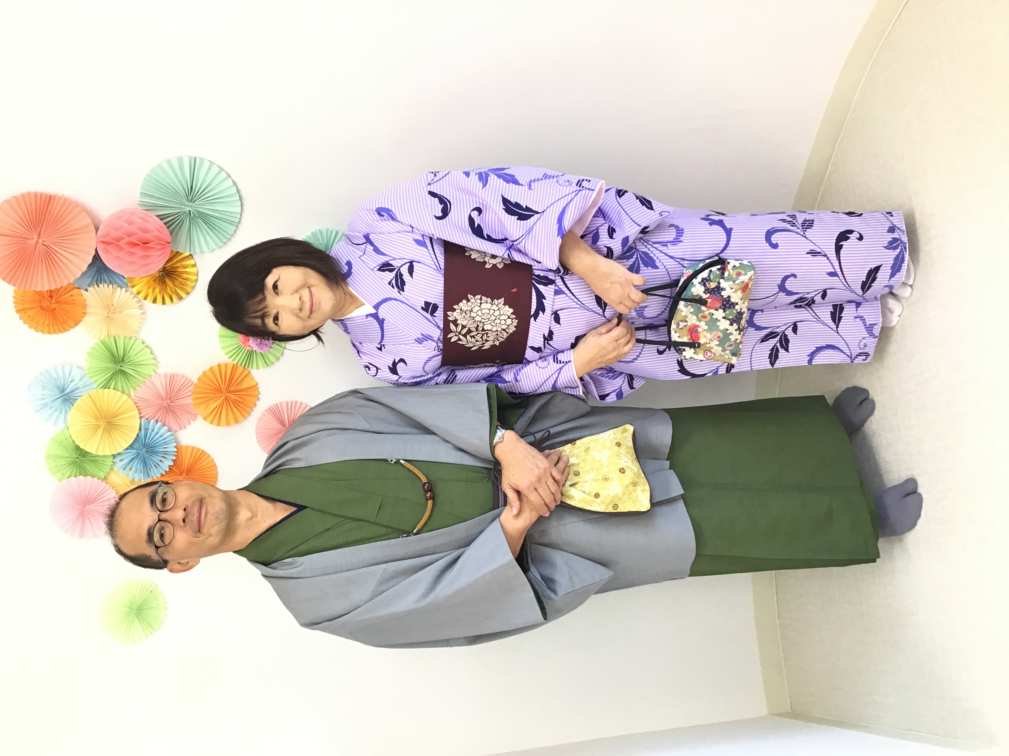 着物で観光(^з^)-☆