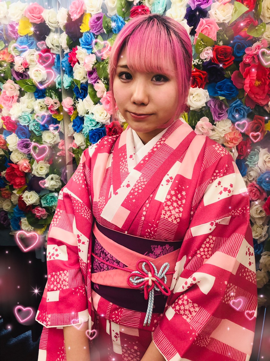 着物でサンリオピューロランド♡|着物レンタルVASARA渋谷店