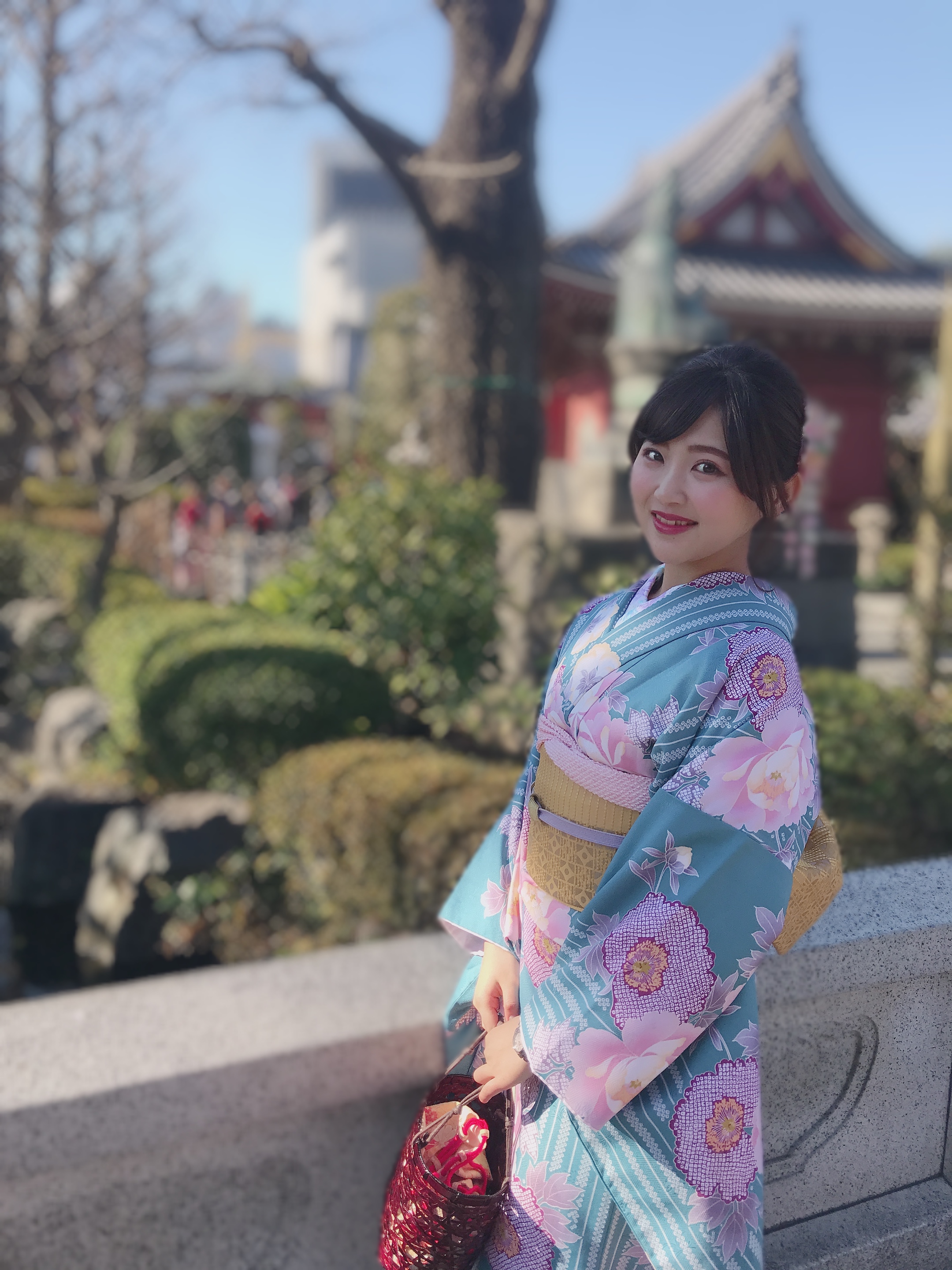 今年の初めは浅草から