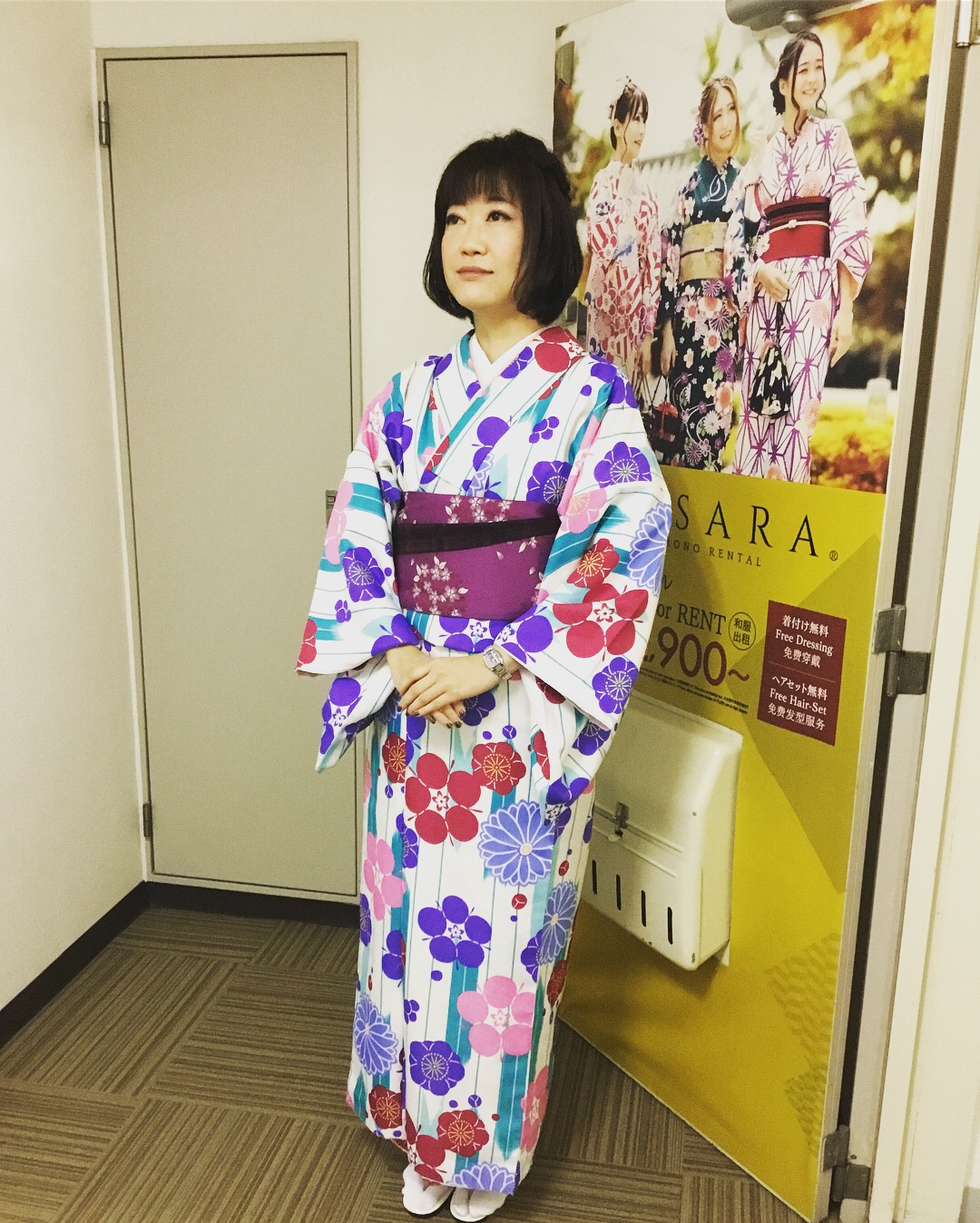 着物でライブへ！