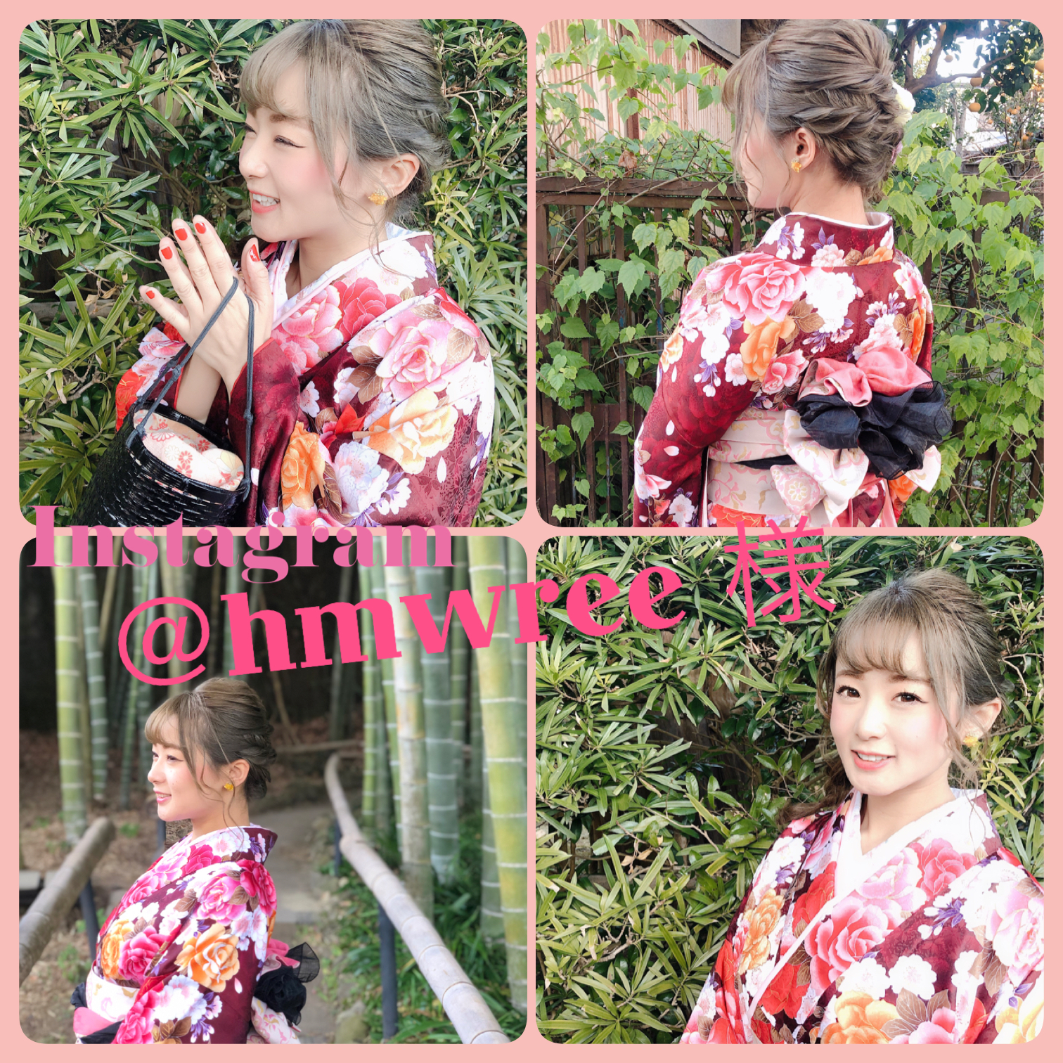 可愛いお着物で鎌倉を楽しむ(∩˃o˂∩)♡⌣̈⃝ ♡ ⌣̈⃝ ♡