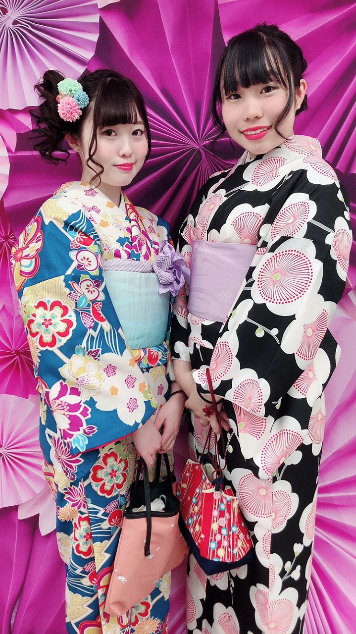 着物を着るならやっぱり可愛く！