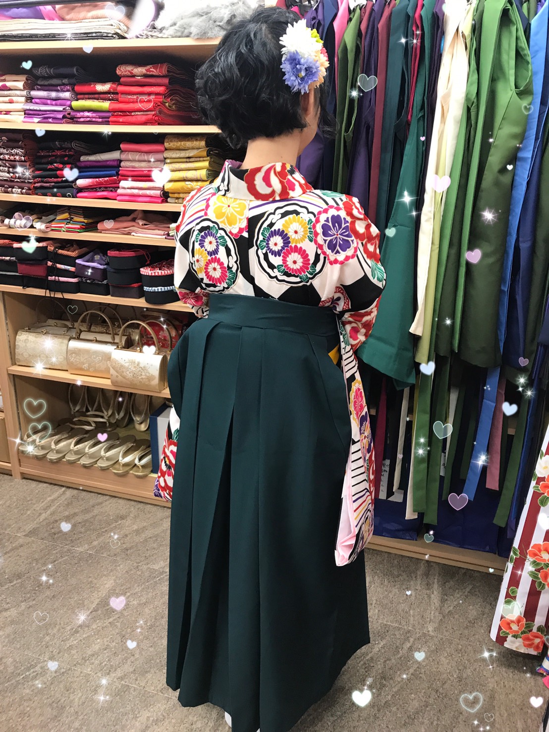 袴で～♪｜着物レンタルVASARA渋谷店