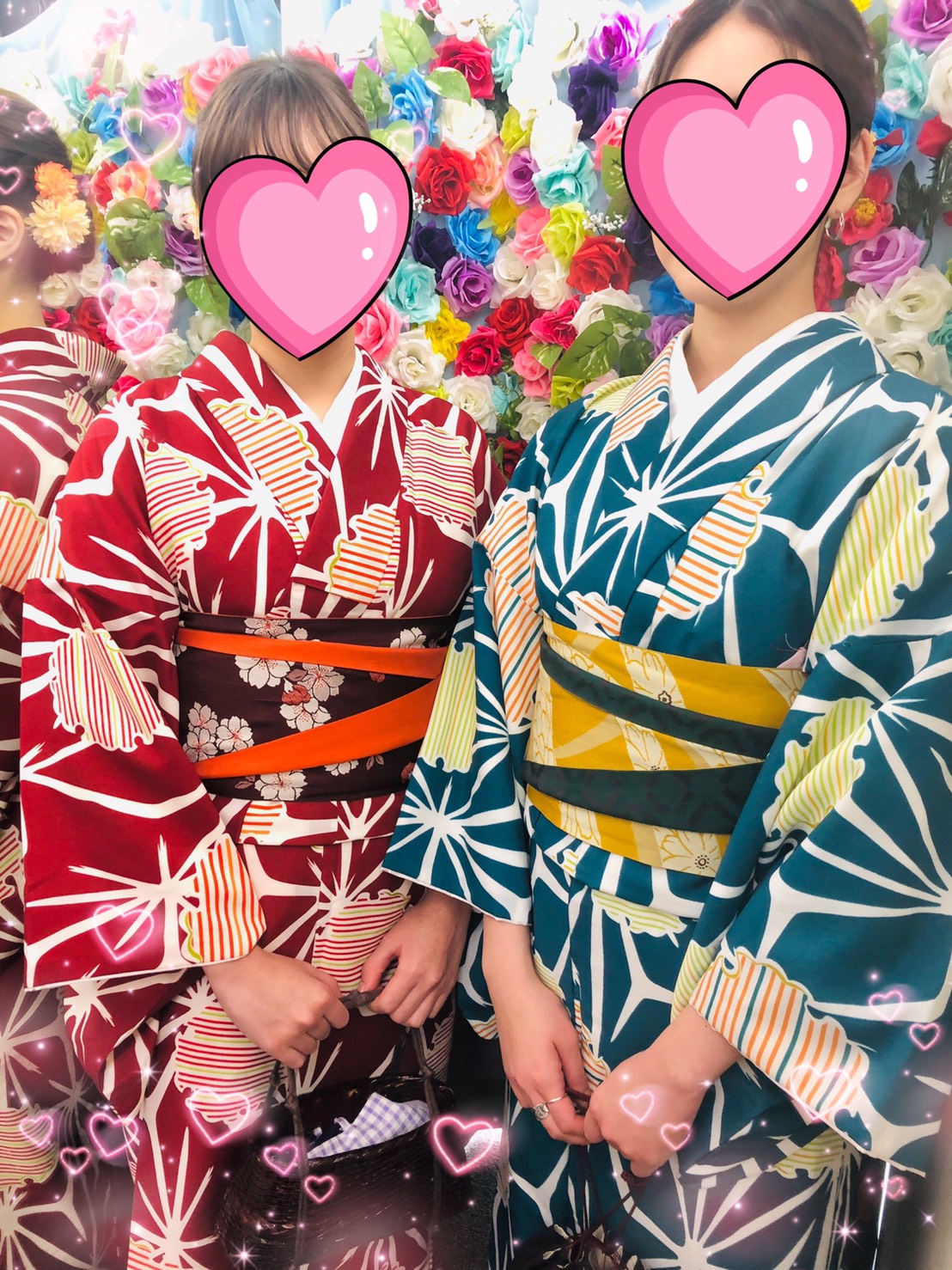双子コーデ♡｜着物レンタルVASARA渋谷店