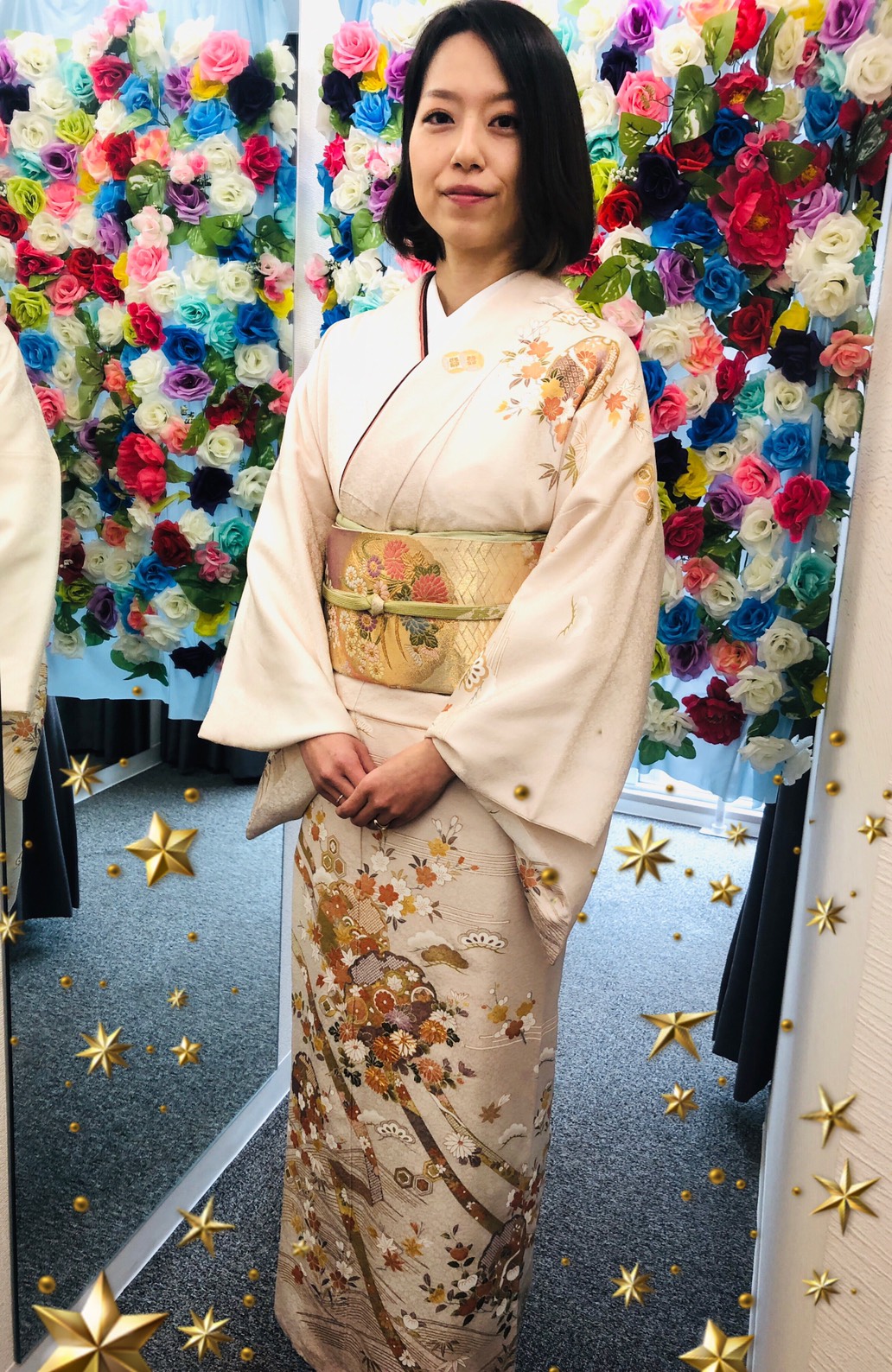 ★訪問着スリースタープラン★｜着物レンタルVASARA渋谷店