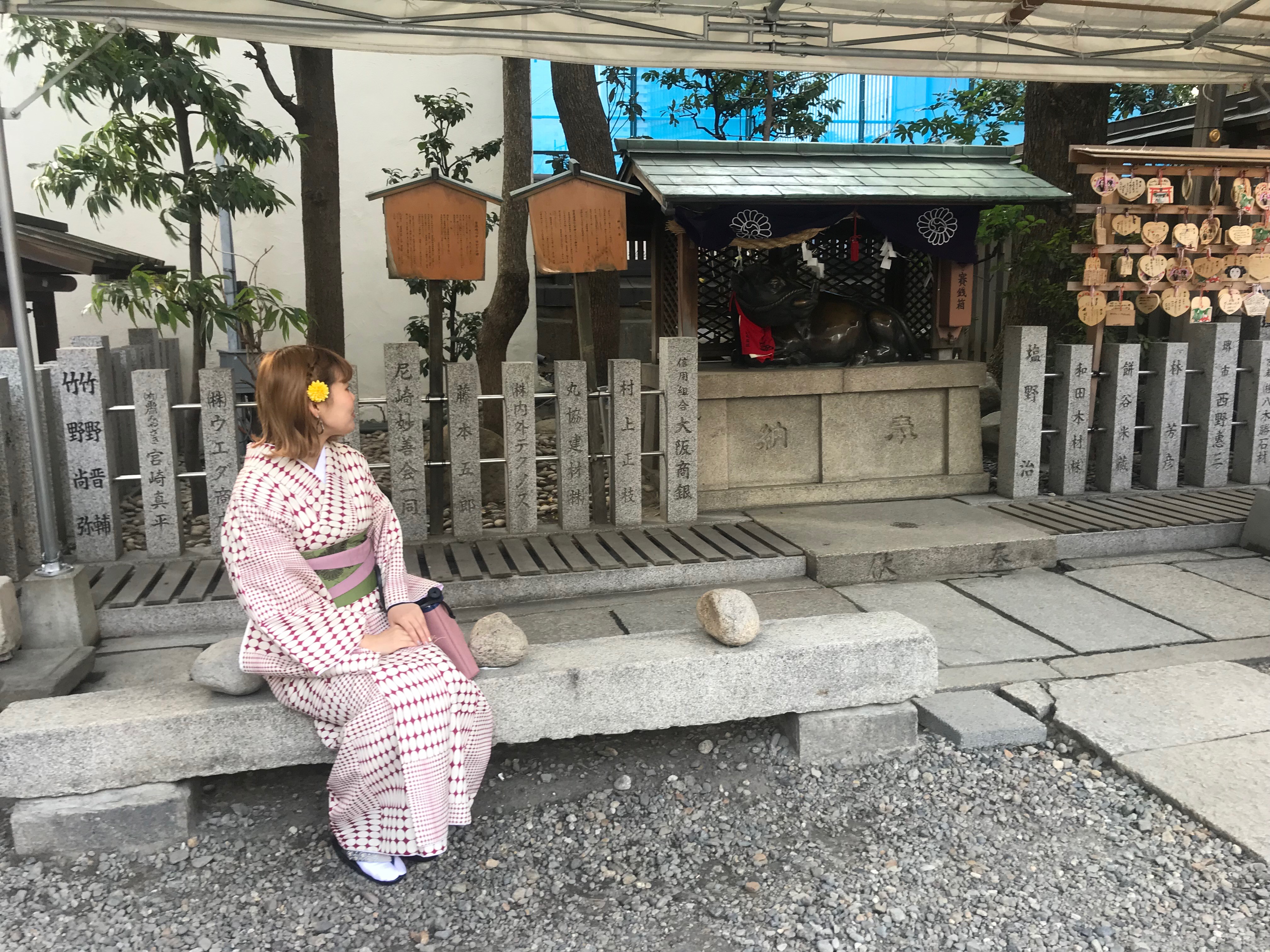 露天神社(^^♪
