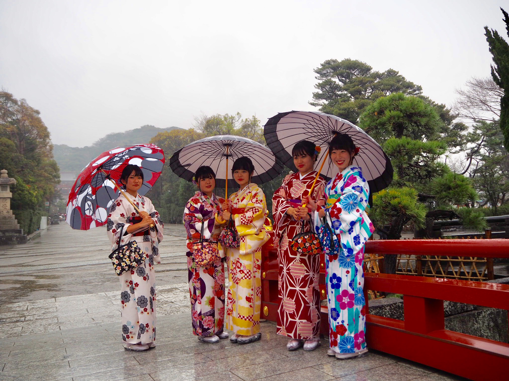 雨の日コーデ