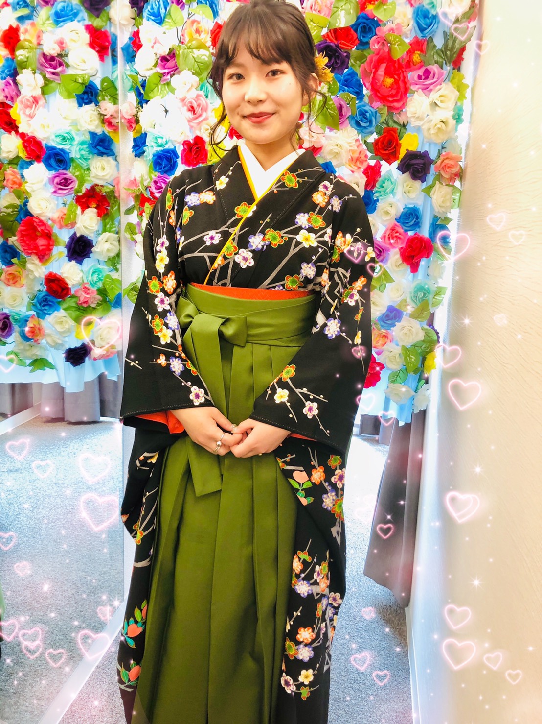 持ち込み着付け(*^^*)｜着物レンタルVASARA渋谷店