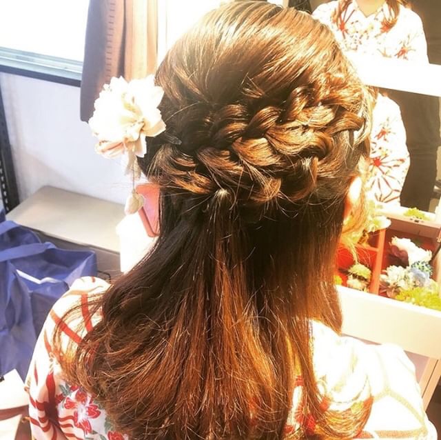 可愛いヘアアレンジ♪