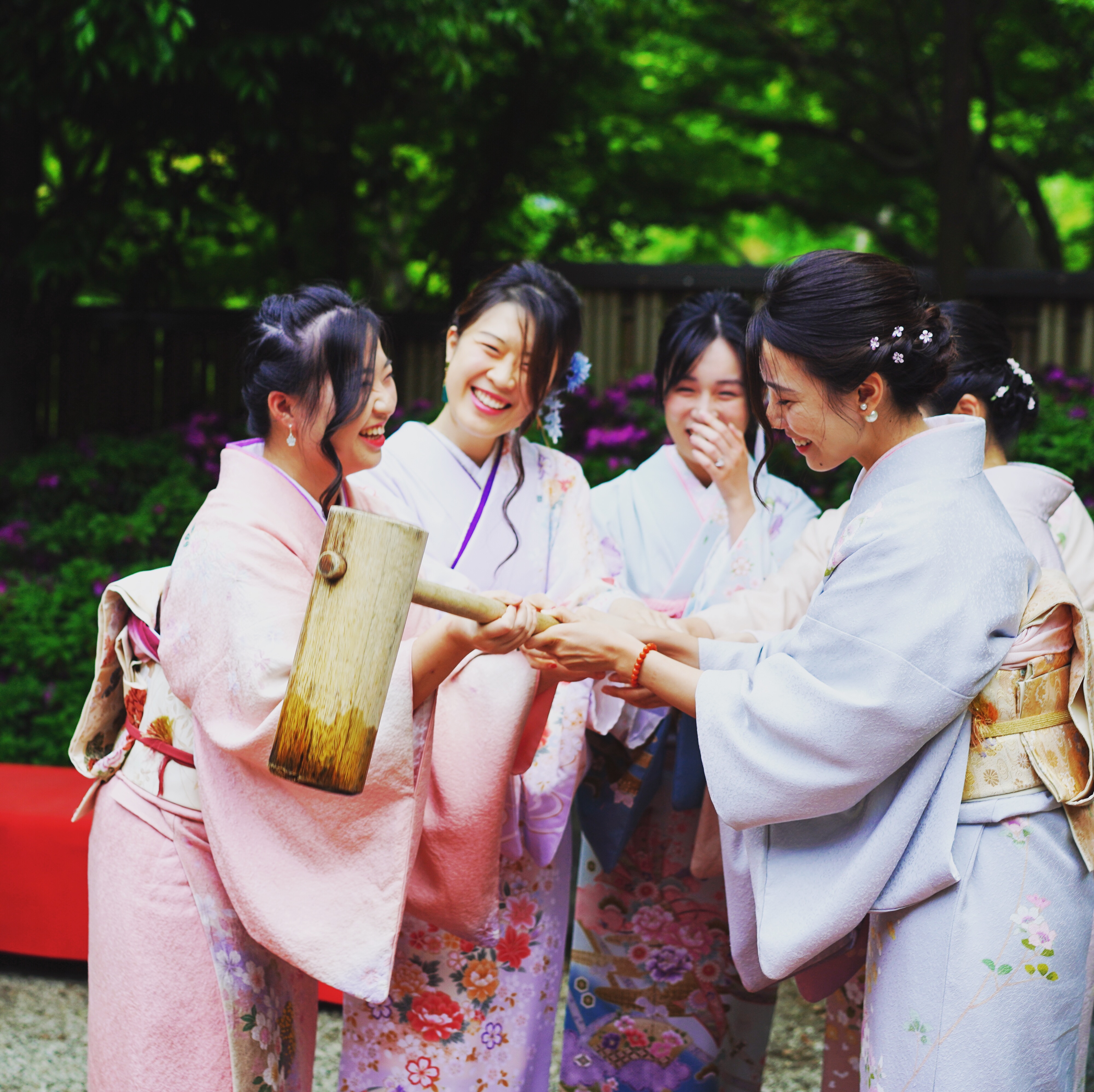 笑顔で結婚式♡