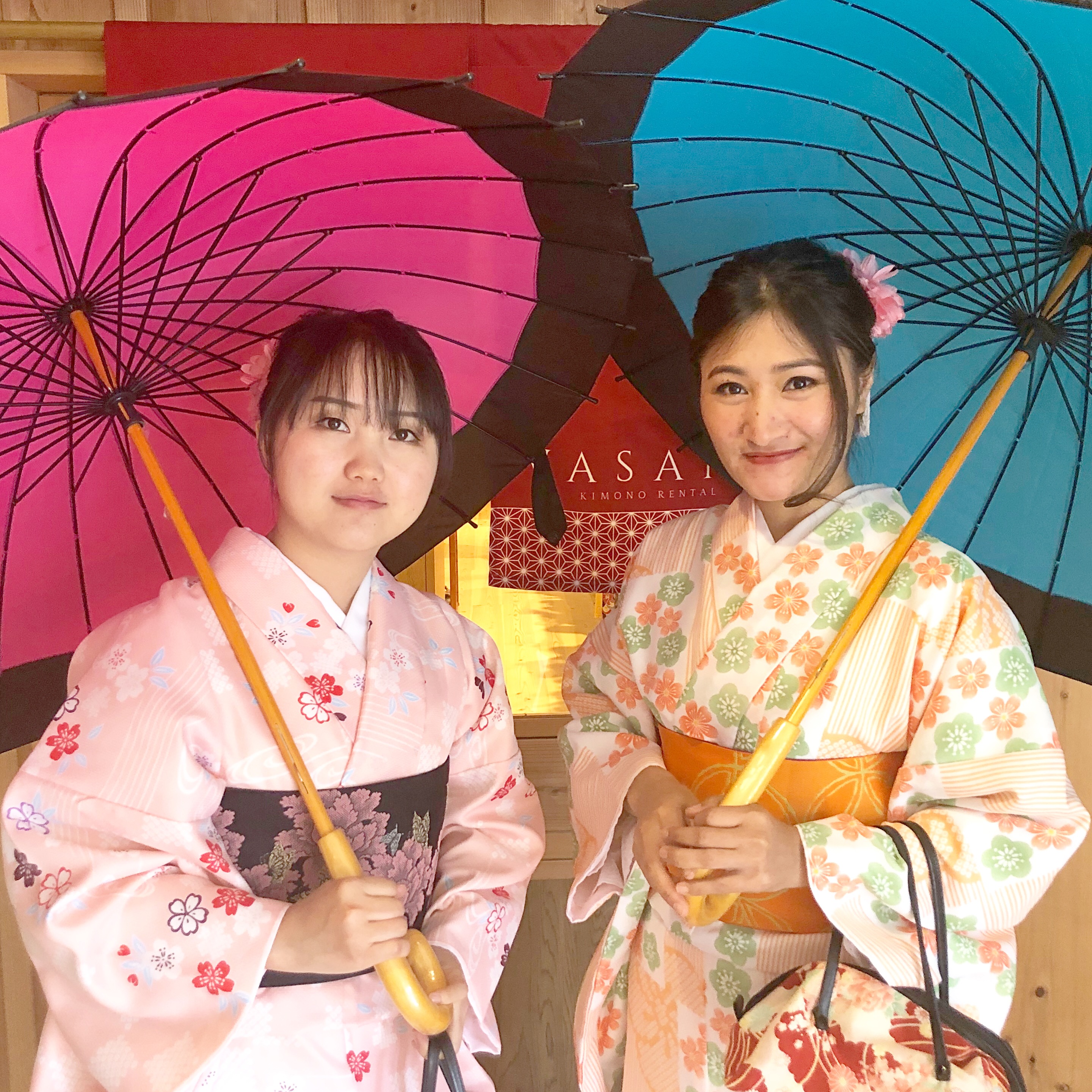 髪飾りで華やかに☆