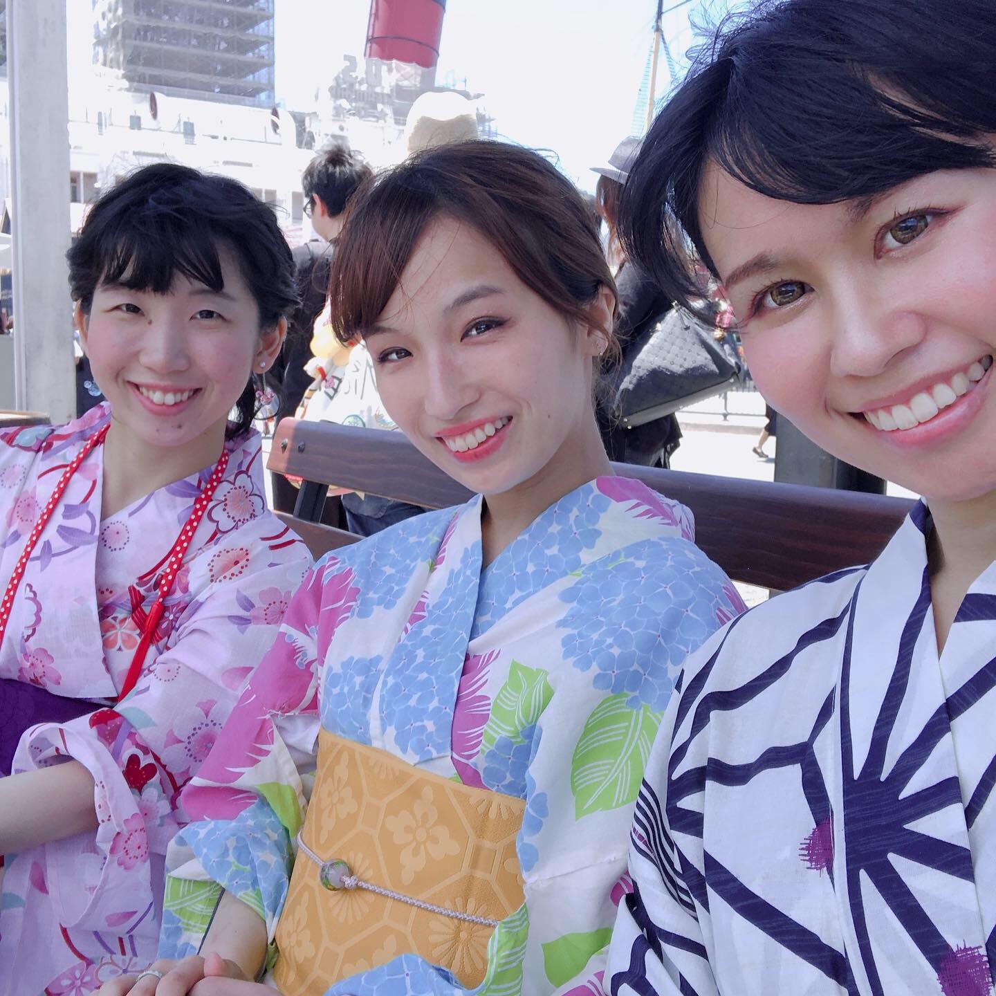 ディズニーランドは浴衣がマストアイテムです(*^ω^*)