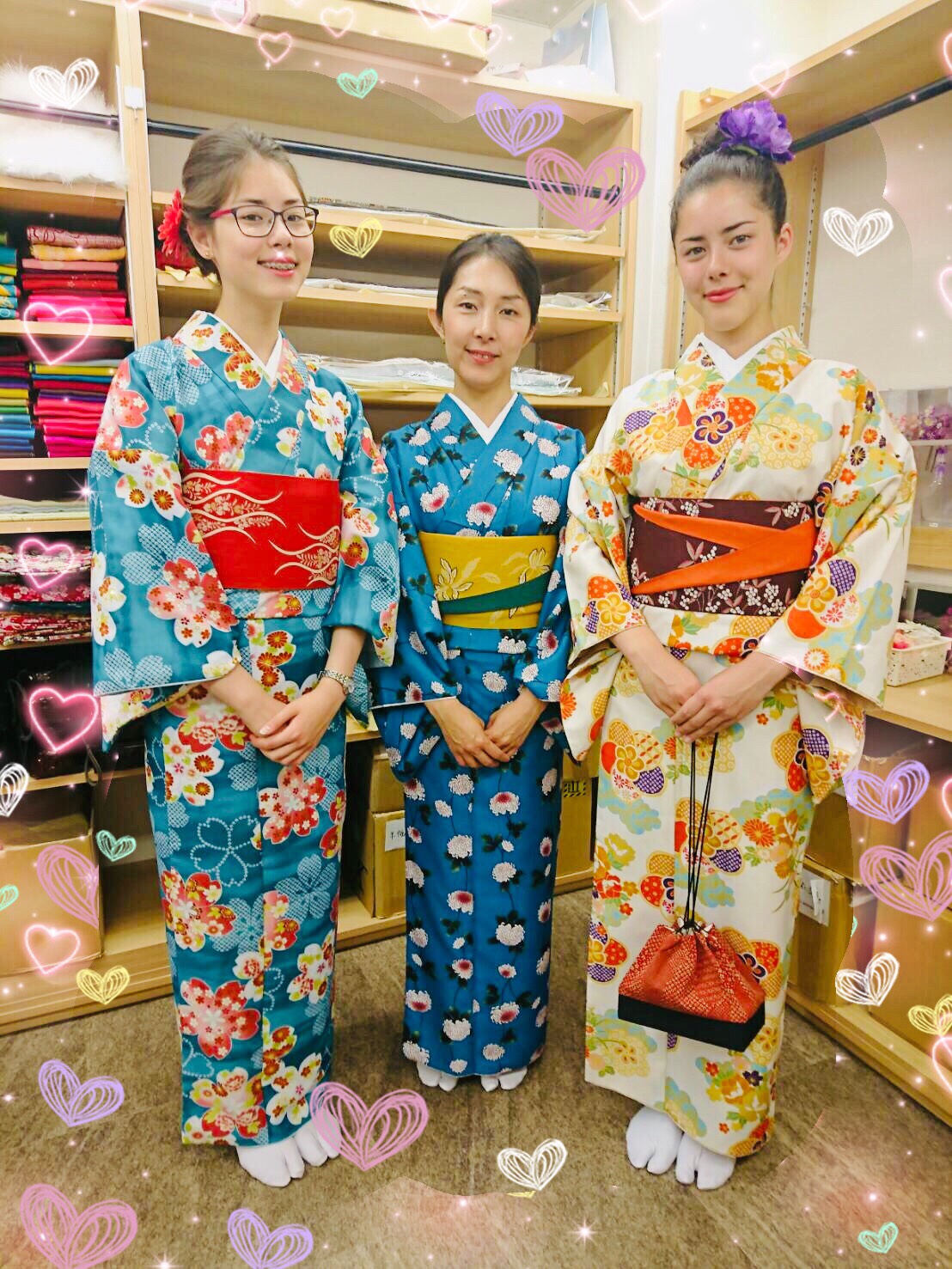 母娘で着物♡｜着物レンタルVASARA渋谷店