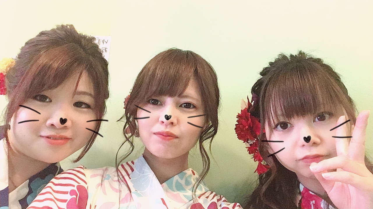 華やかヘアセット