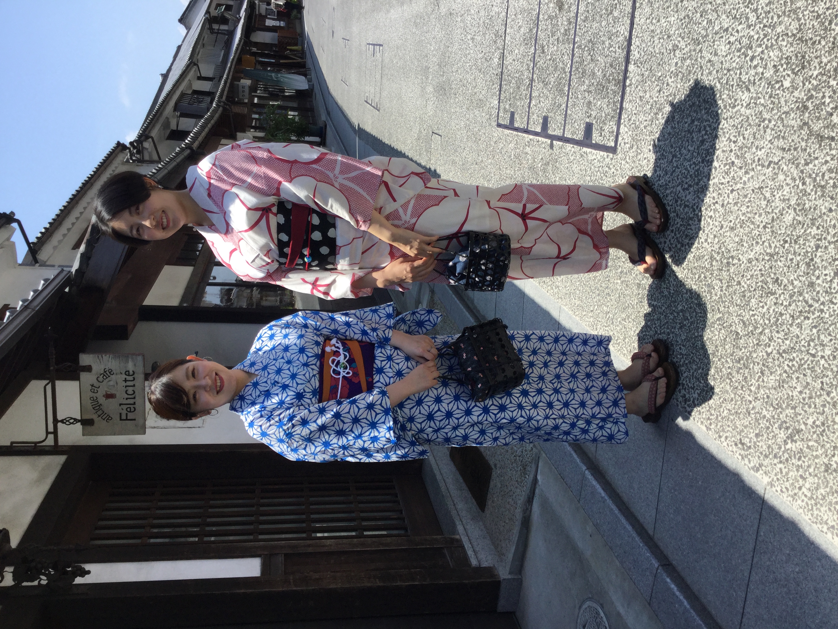 晴天です。観光日和☀