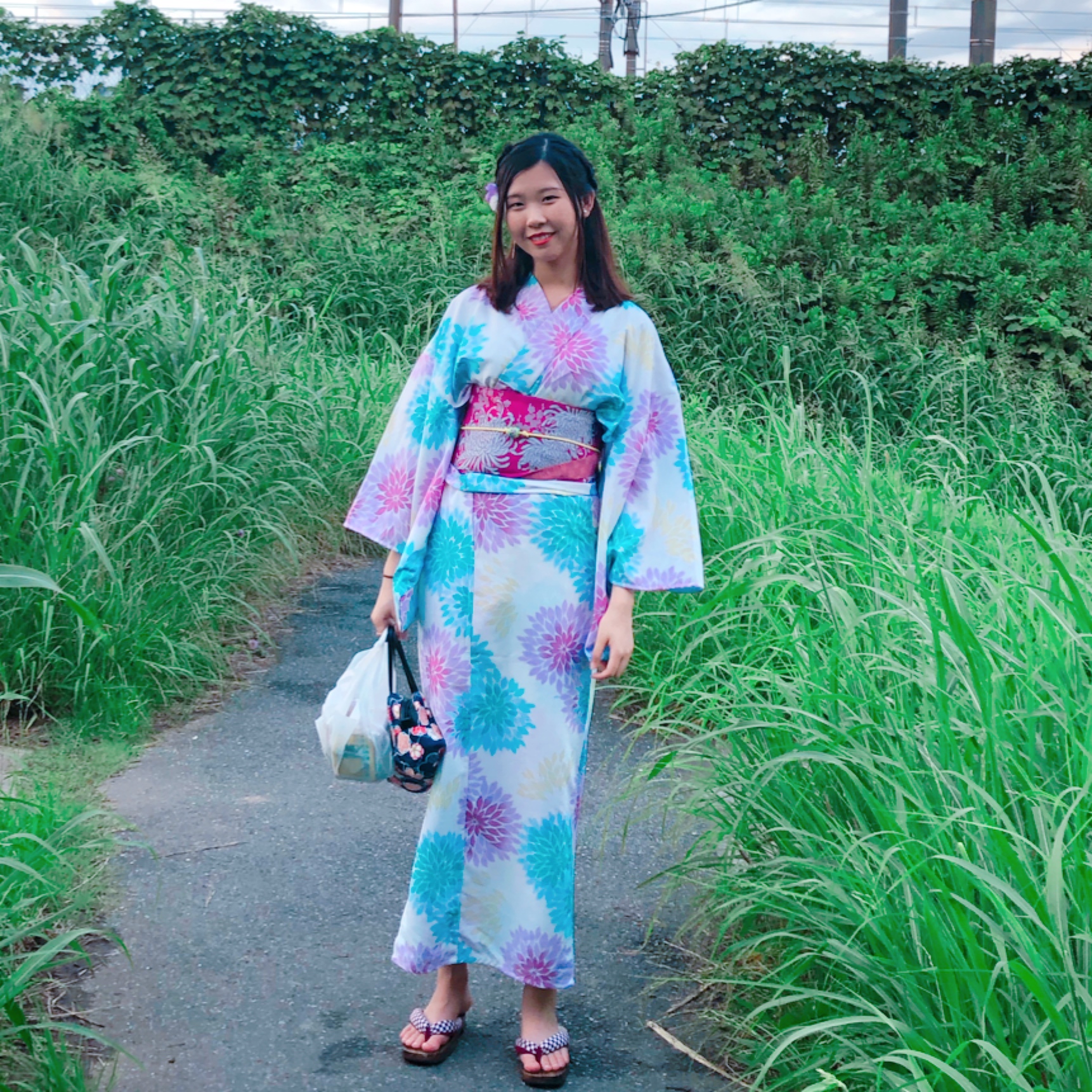 夏は浴衣でお出かけ♡