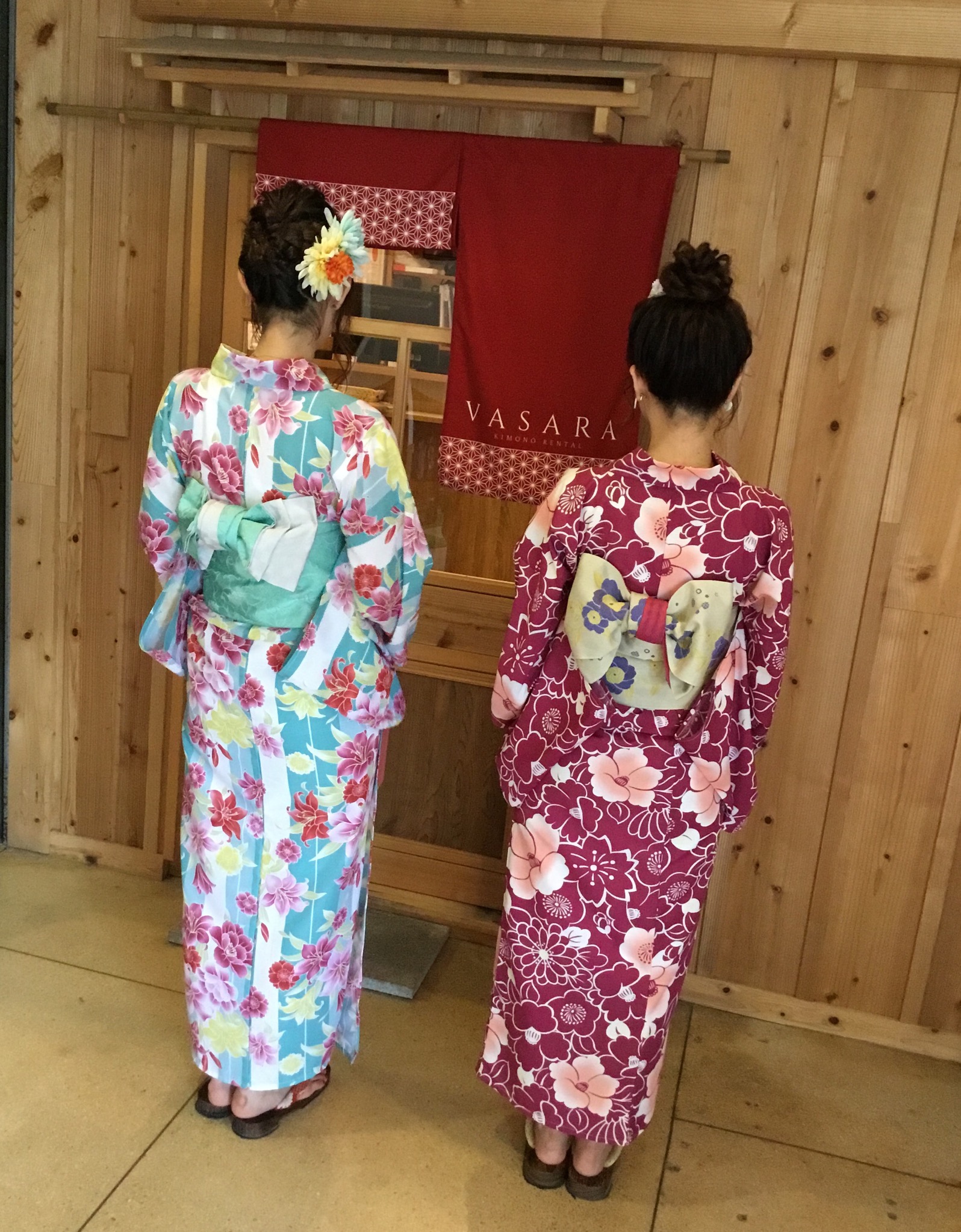 浴衣でお出かけ！