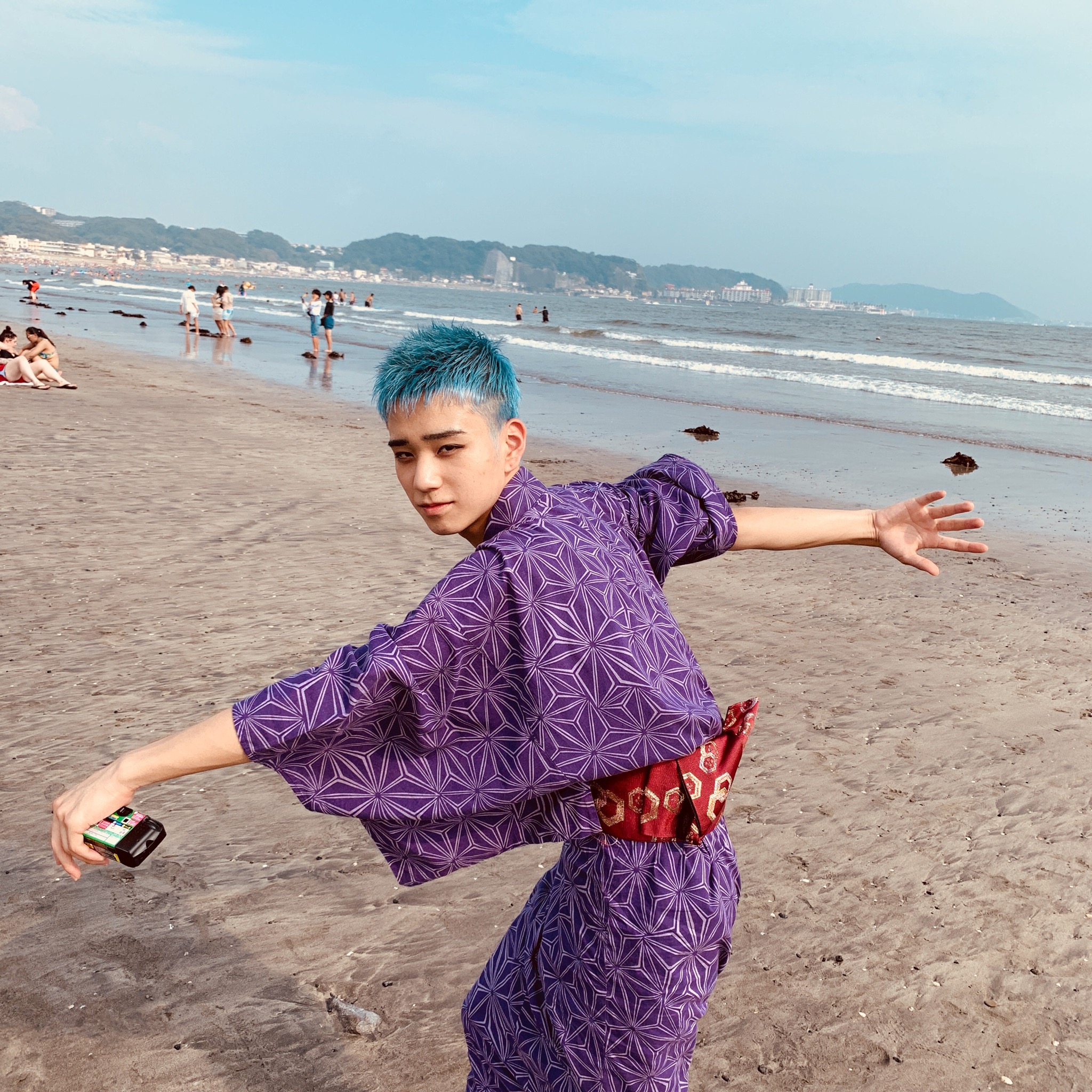 浴衣男子