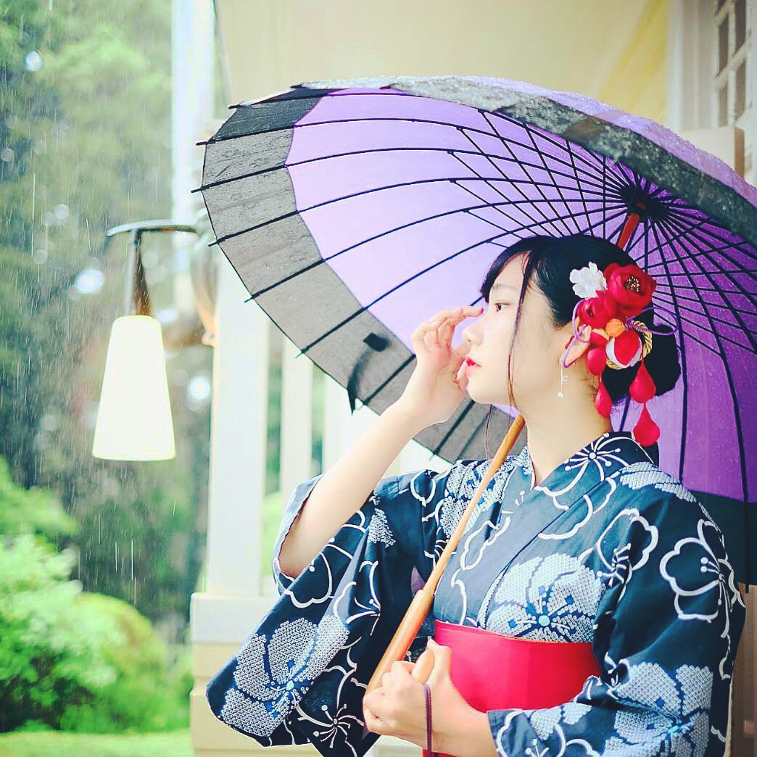 雨の日の嬉しいサービス