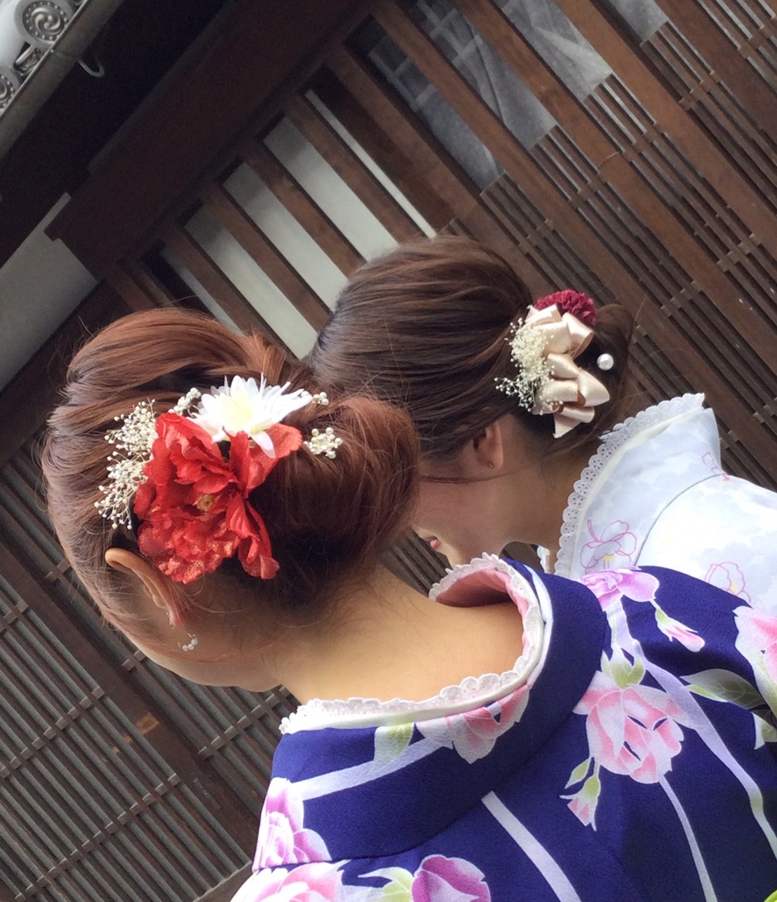 ヘアも素敵にアレンジ♪