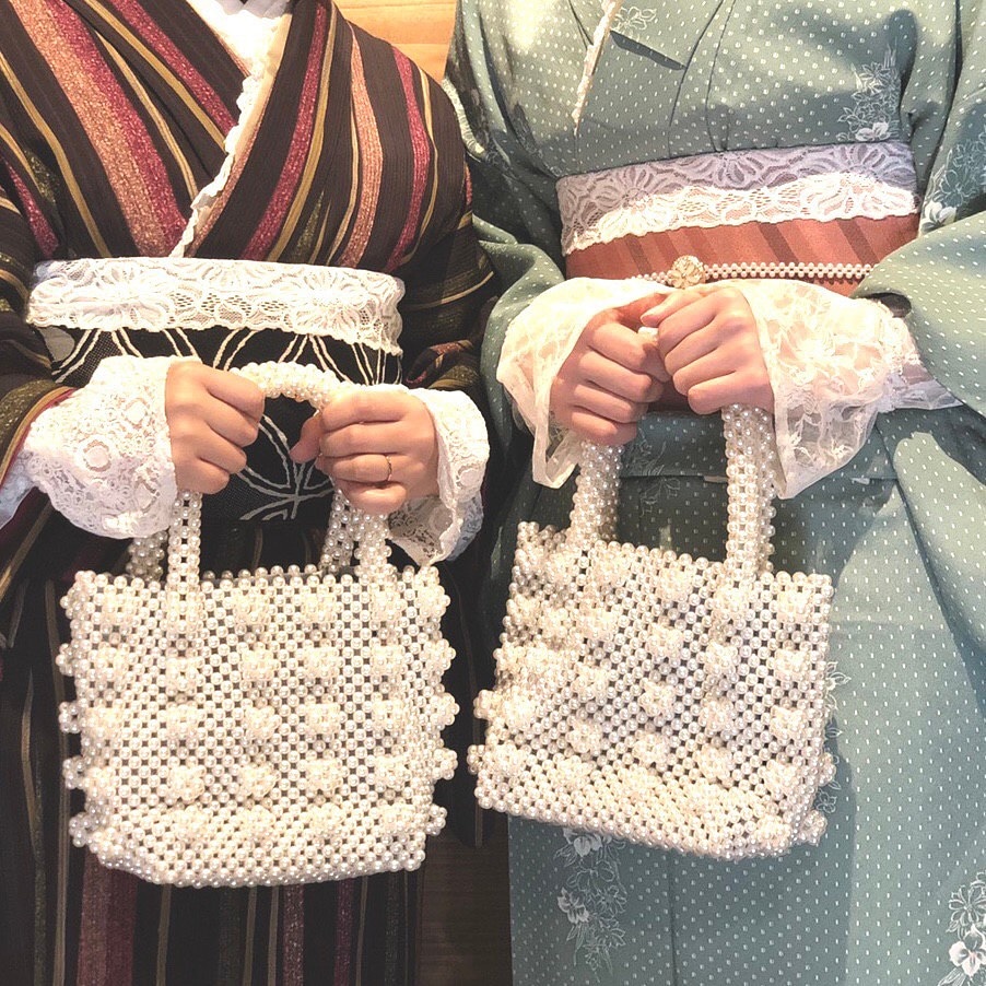 パールバッグは限定4個♪