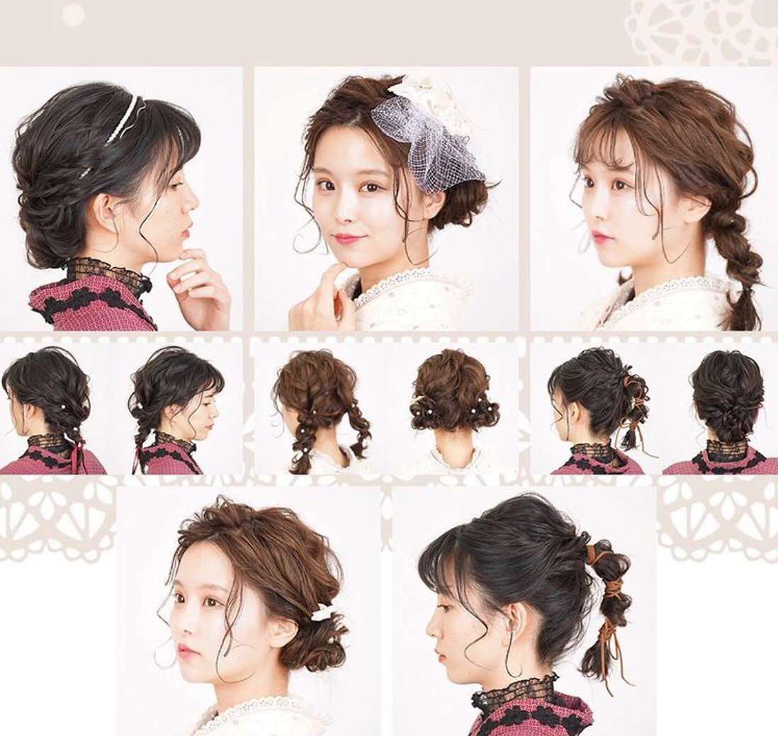 ヘアーも可愛く♡