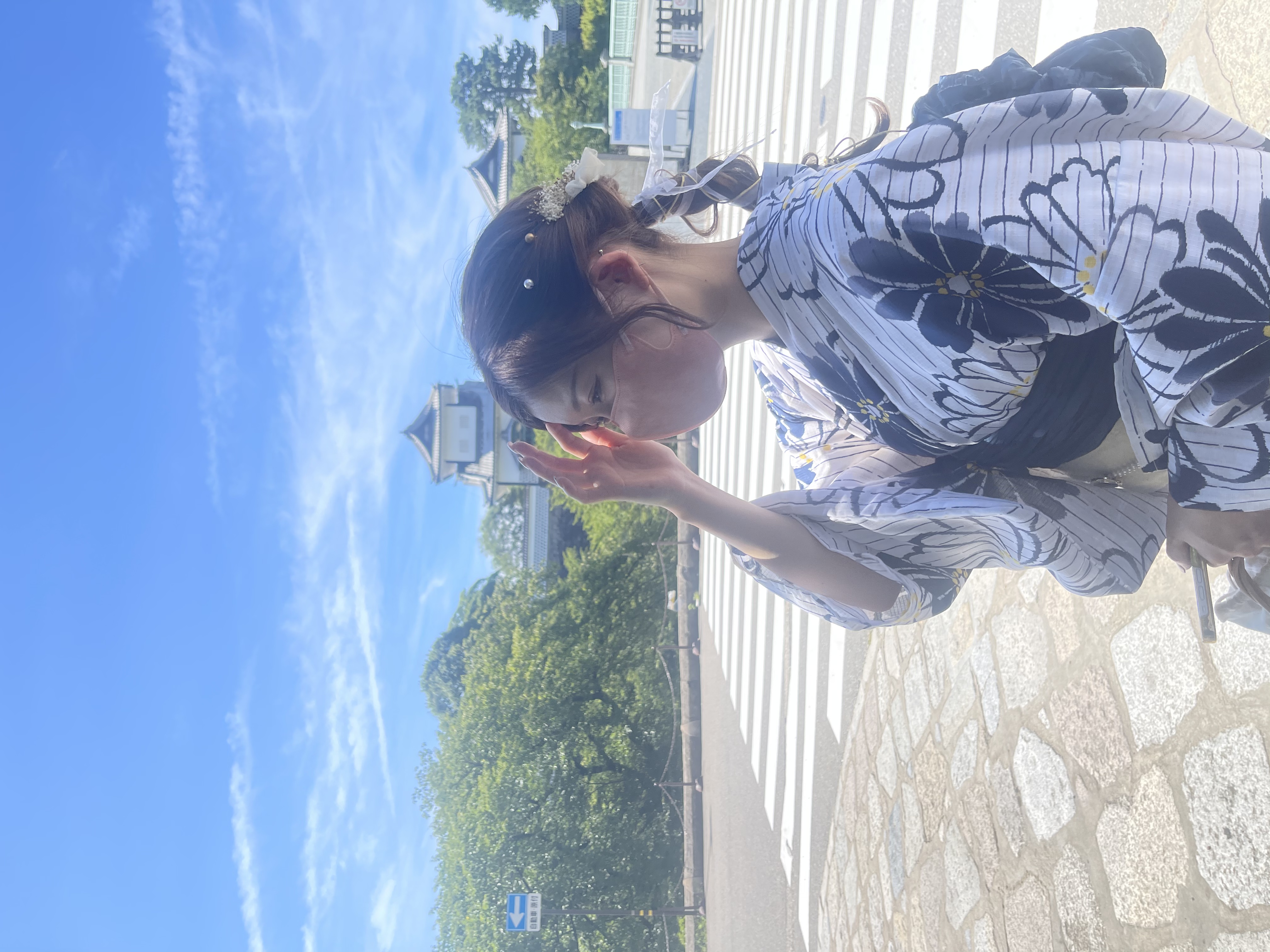 浴衣もオシャレに♡