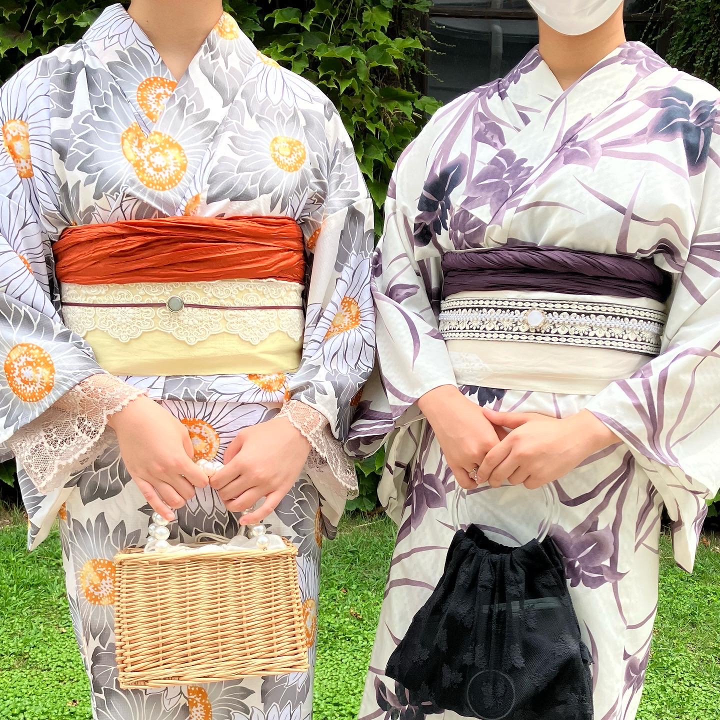 ドイツの森の花火大会に浴衣でお出かけ♪