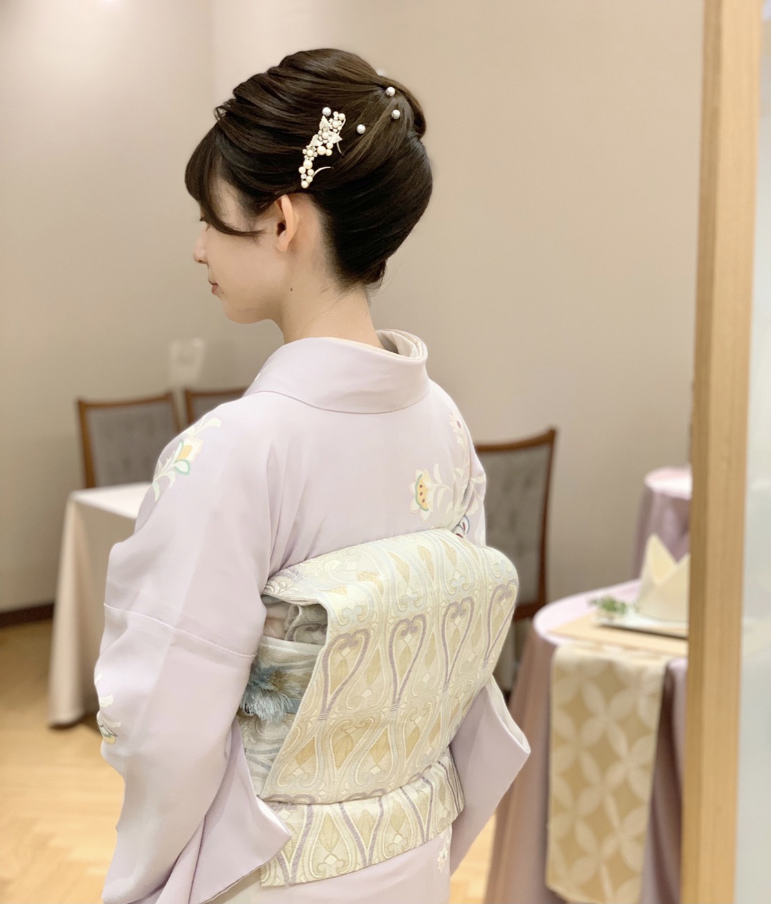 ‧⁺ ⊹˚.訪問着和髪･.｡*･.｡*