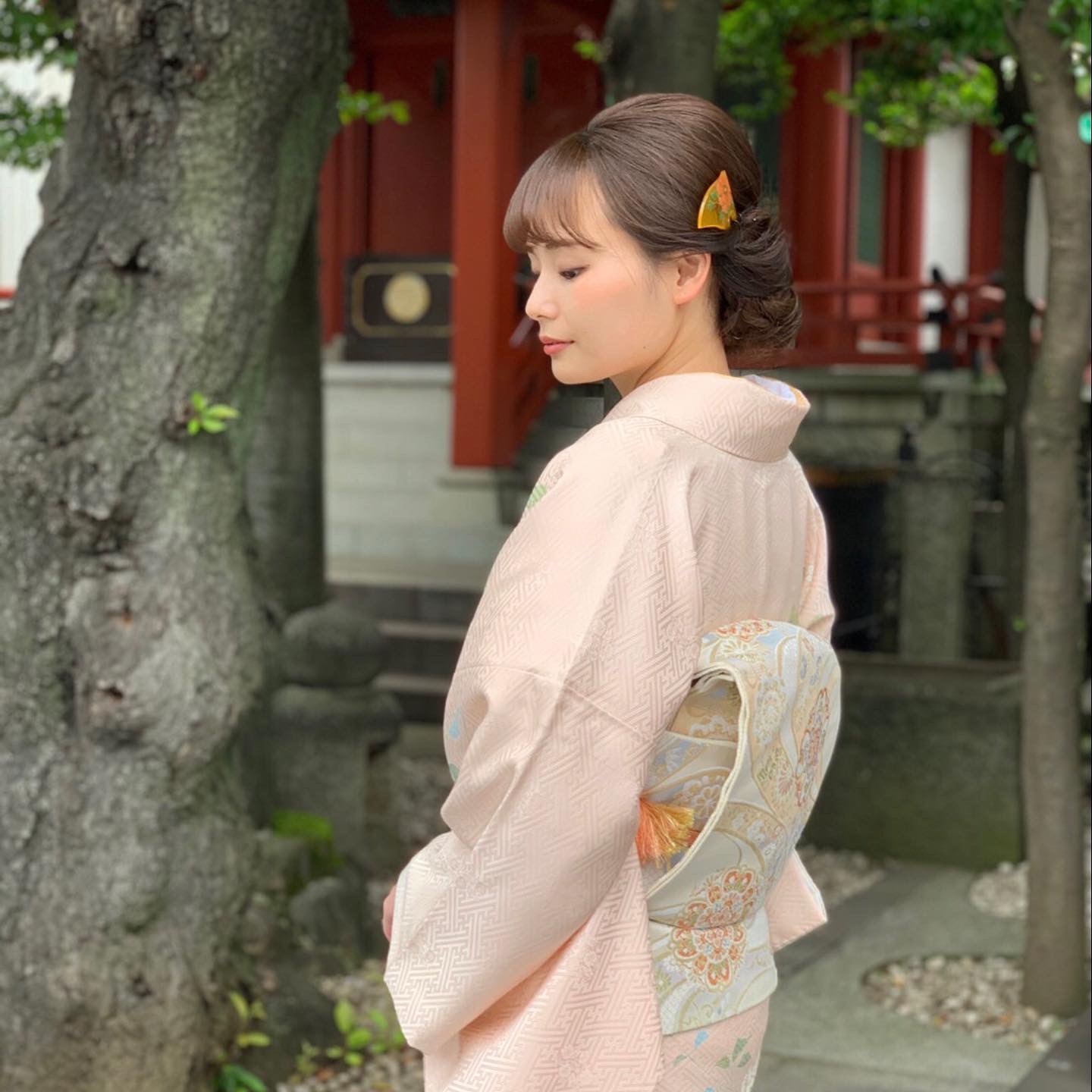 結婚式×訪問着♡