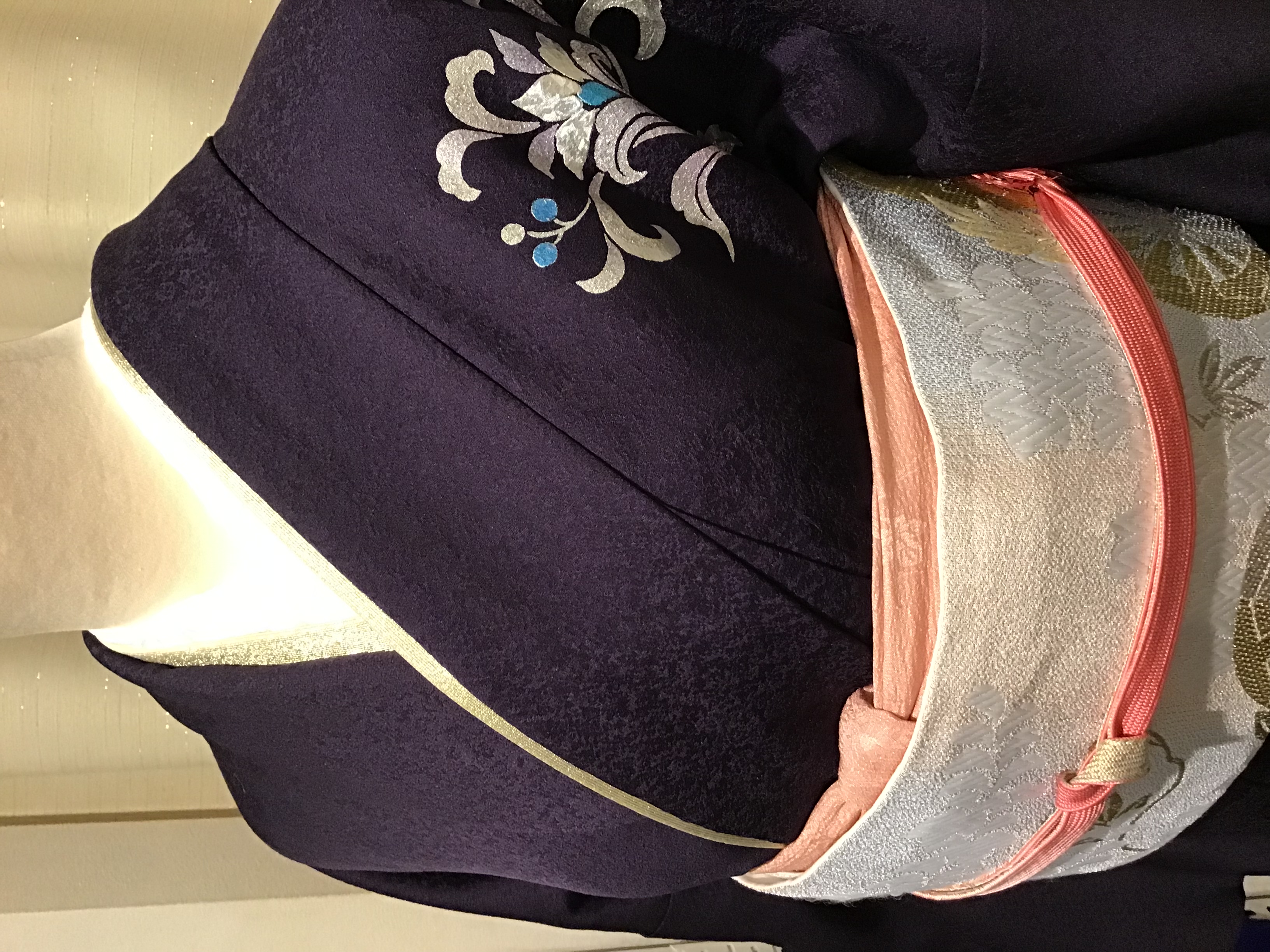 伊達襟で華やかに