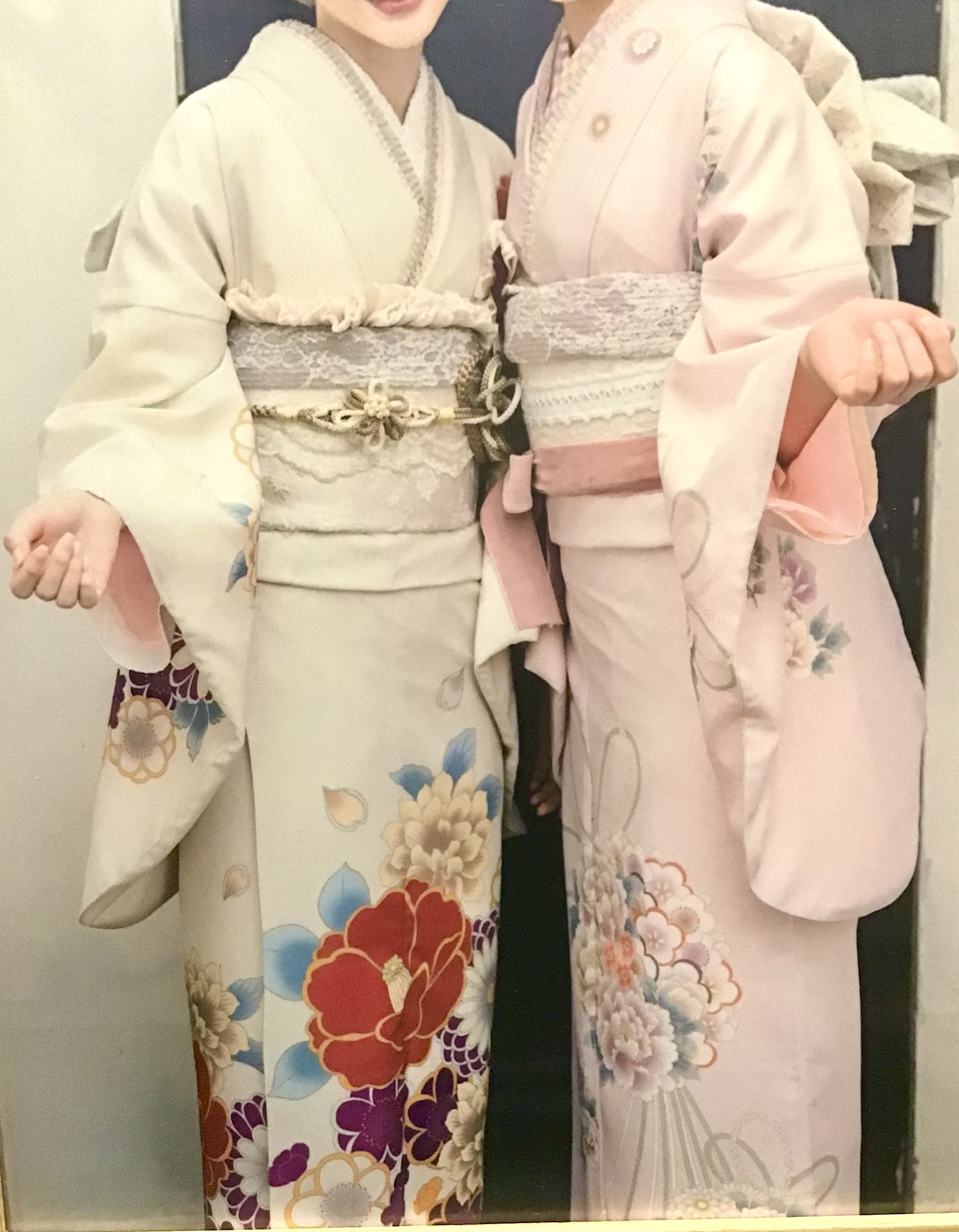 二尺袖のお着物も可愛いくアレンジして！