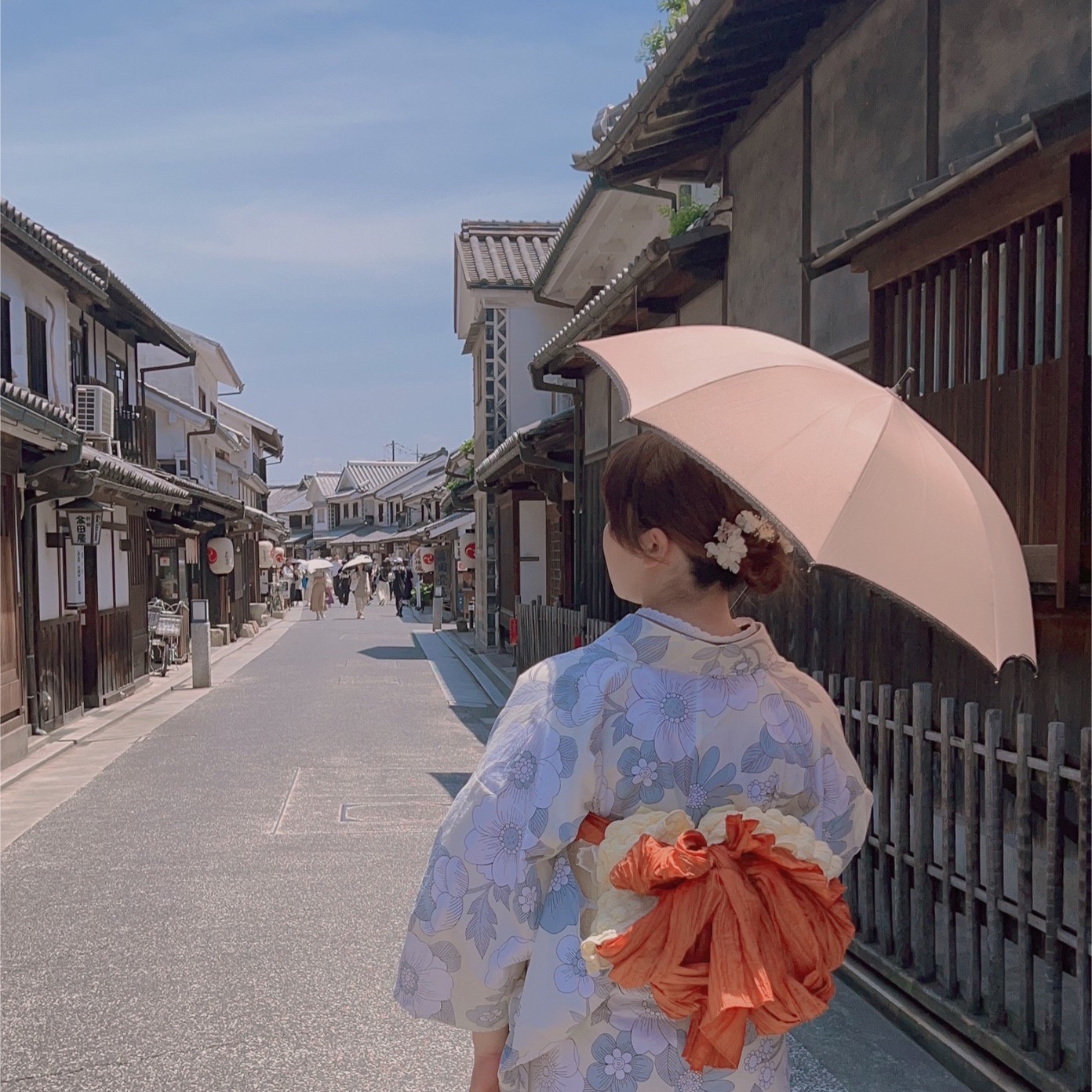 七夕、可愛い浴衣を着てお出かけ♡
