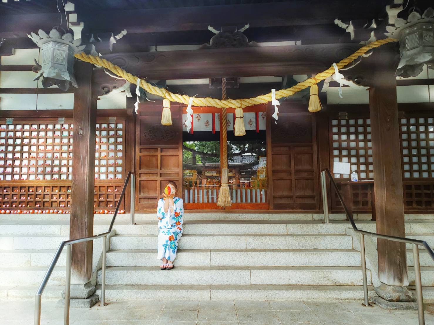 一緒に神社巡りしよっ？