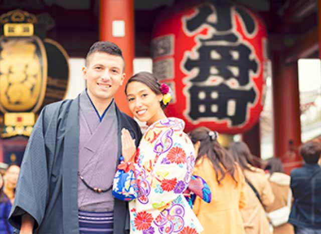 Kimono in Asakusa