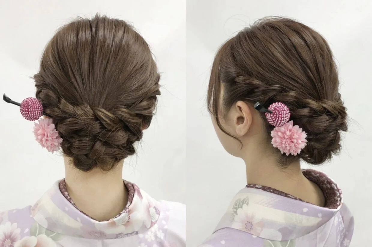 Paid Hairstyle Catalog: Popular Styles (Kimono Rental VASARA)