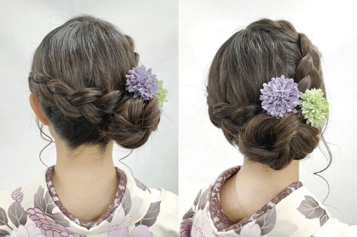 Paid Hairstyle Catalog: Popular Styles (Kimono Rental VASARA)