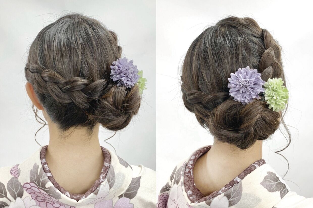 Paid Hairstyle Catalog: Popular Styles (Kimono Rental VASARA)