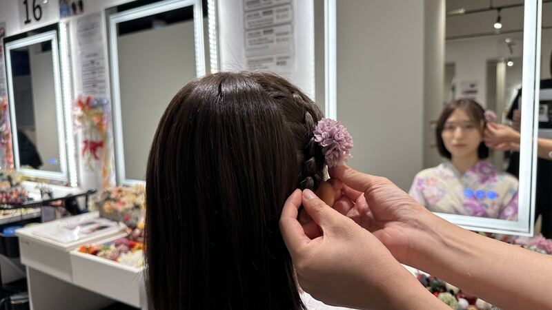 Hair styling process